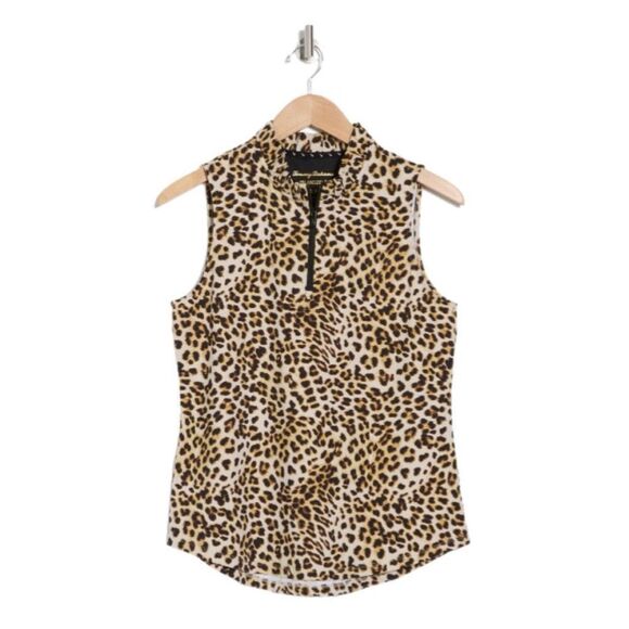 Tommy Bahama animal print sleeveless top NWT Size XS - Picture 3 of 6